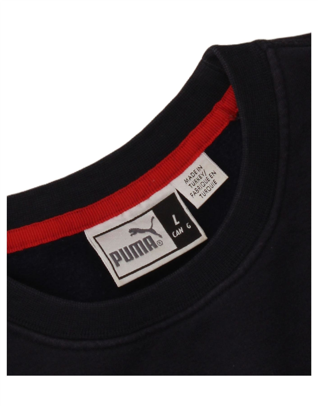 Felpa grafica da uomo Puma Maglione grande blu navy