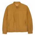 Giacca in pelle vintage da uomo IT 48 Beige medio