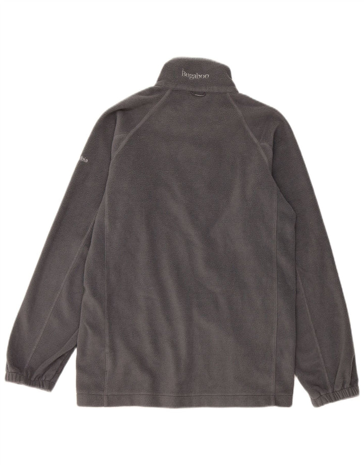 Giacca in pile Columbia da bambino 14-15 anni, grande, in poliestere grigio