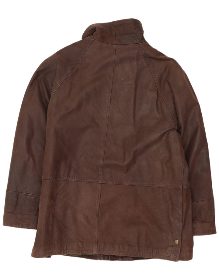 Giacca a vento in pelle da uomo Daniel Hechter IT 52 XL Marrone