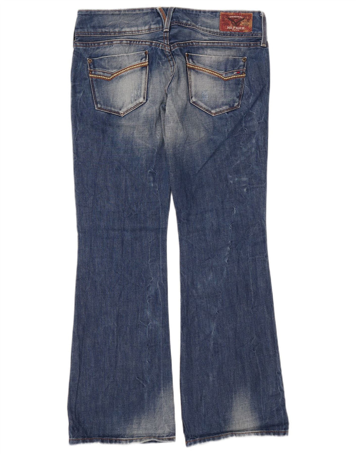 Jeans bootcut da donna Tommy Hilfiger W30 L32 cotone blu