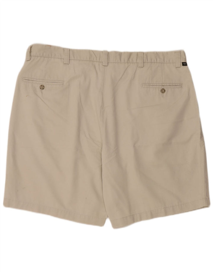 Pantaloncini chino con pegging da uomo Dockers W42 2XL cotone grigio