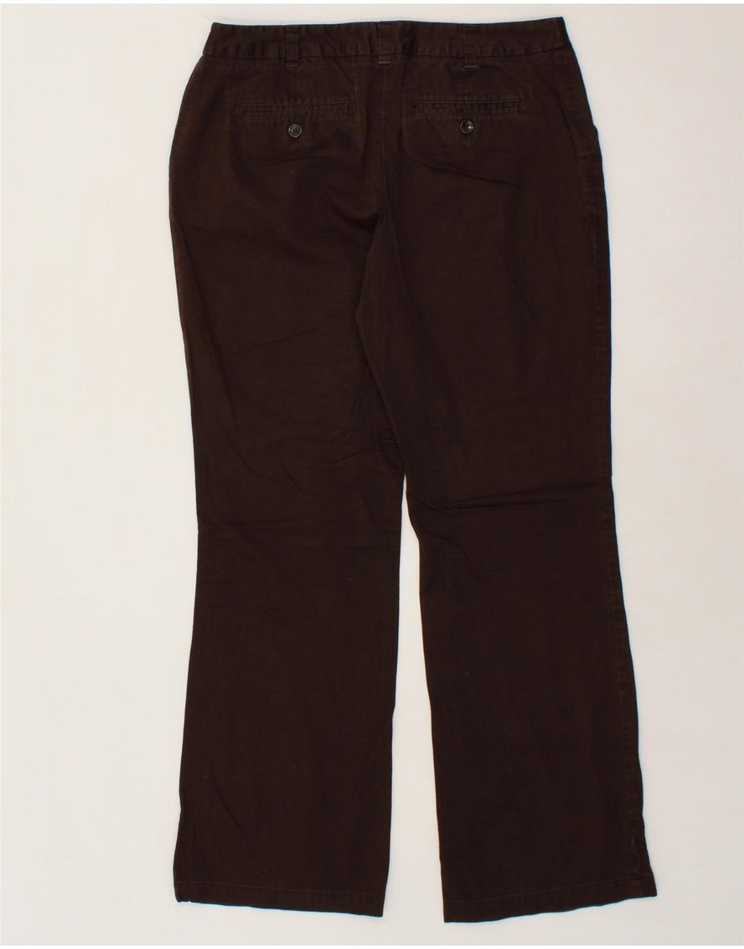 MOSSIMO Womens Straight Chino Trousers US 8 Medium W30 L29 Brown Cotton Vintage Mossimo and Second-Hand Mossimo from Messina Hembry 