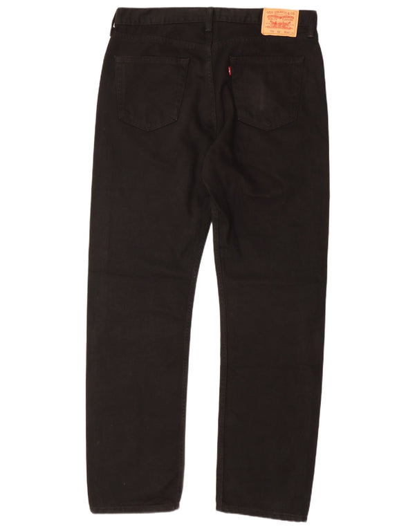 Levi's Uomo 751 Jeans dritti W38 L34 Cotone Nero
