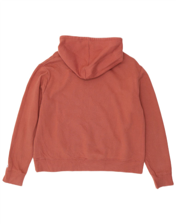 Maglione oversize con cappuccio da donna CHAMPION UK 14 cotone marrone medio medio