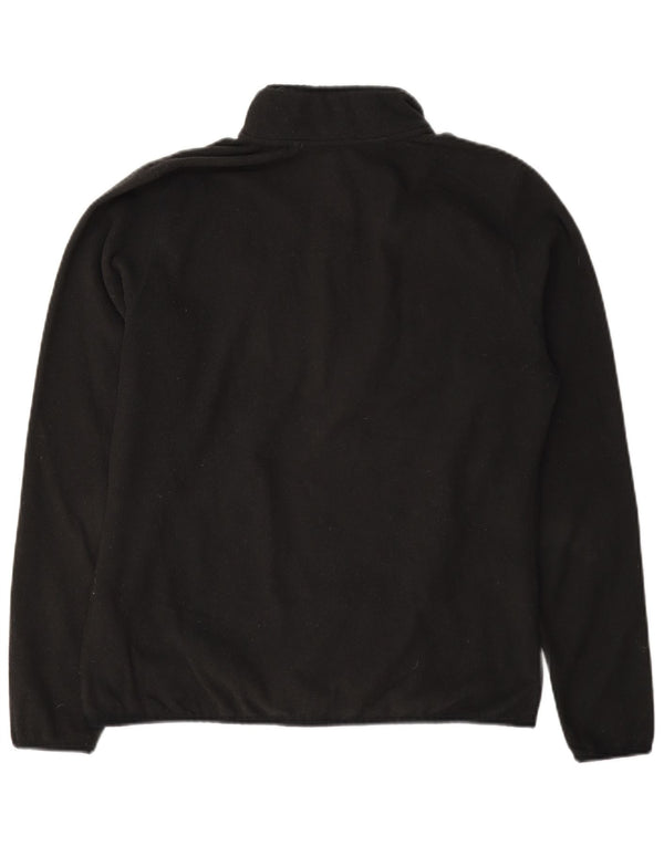 Maglione in pile da donna con collo e zip The North Face UK 16 grande poliestere nero