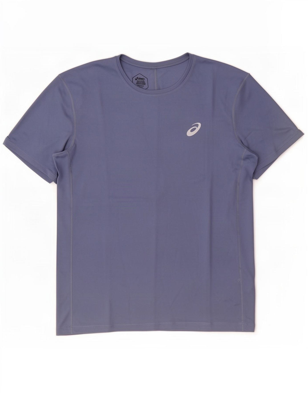 Maglietta da uomo Asics Top Large in poliestere blu navy
