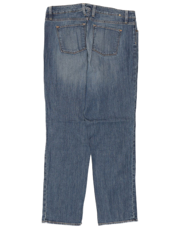 L.L.BEAN Jeans dritti dalla vestibilità preferita da donna US 14 XL W36 L30 Blu