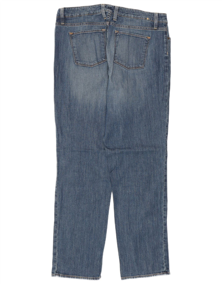 L.L.BEAN Jeans dritti dalla vestibilità preferita da donna US 14 XL W36 L30 Blu