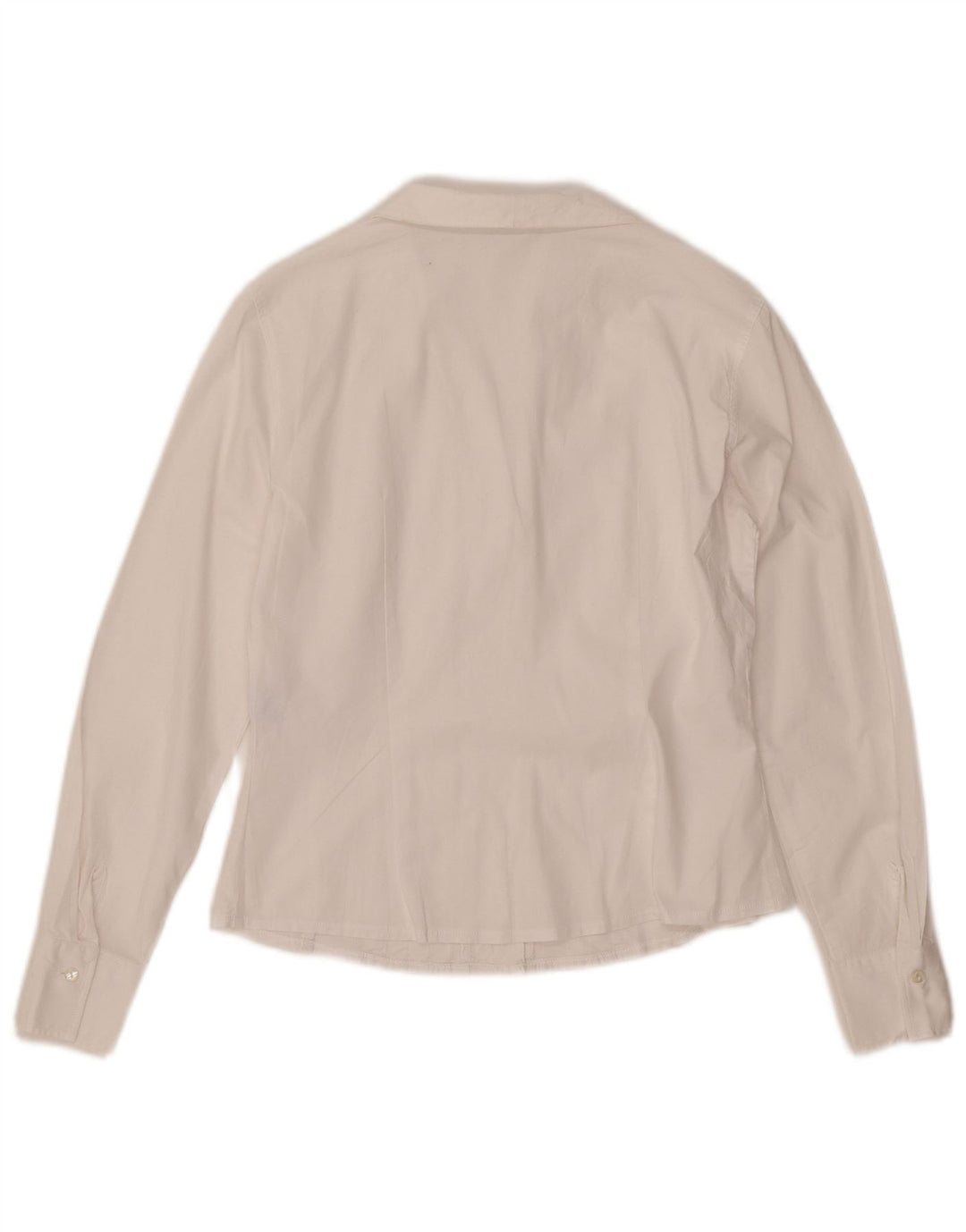 NARACAMICIE Camicia da smoking da donna UK 12 Cotone bianco medio