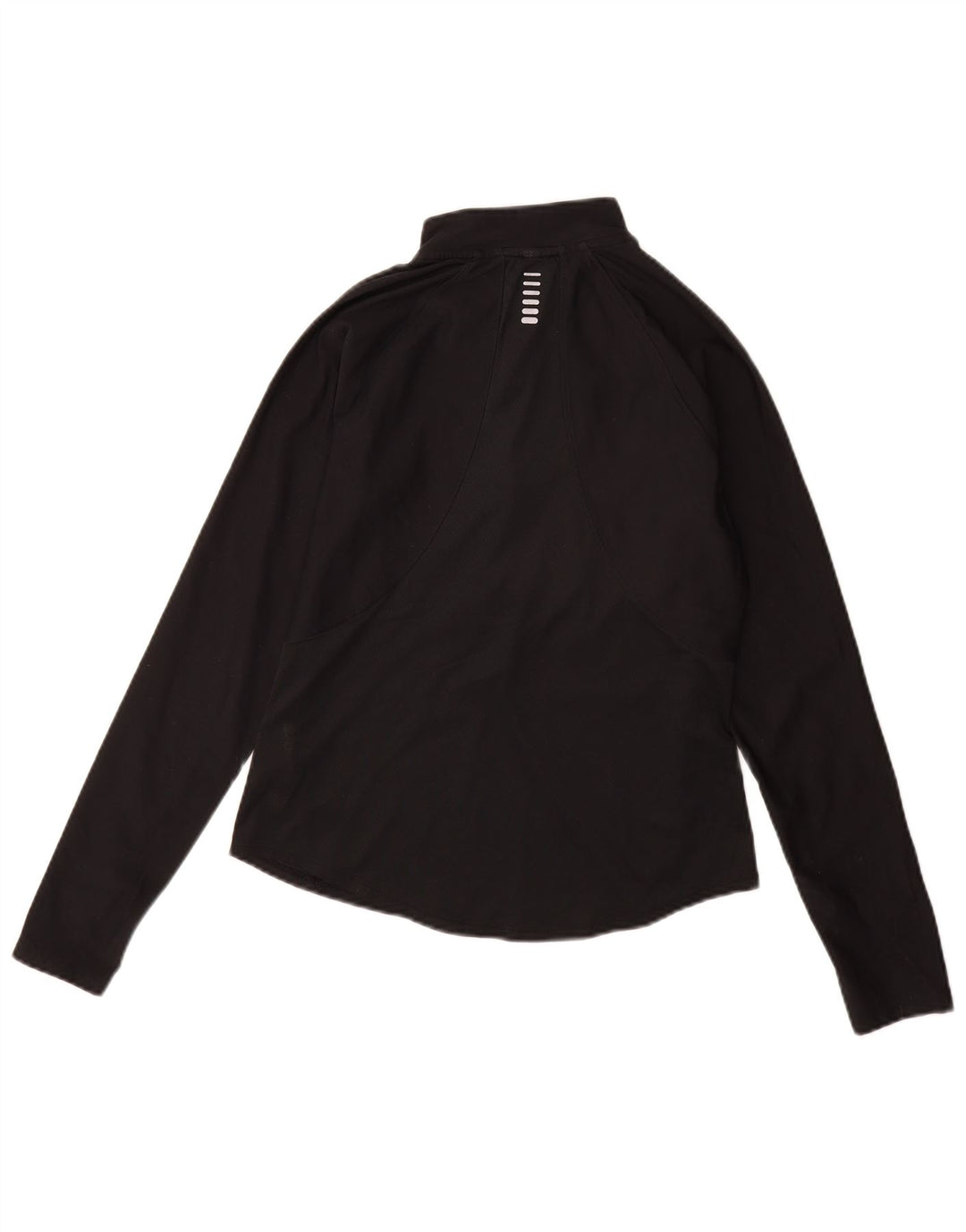 Under Armour Womens Heat Gear Top manica lunga UK 10 piccolo elastomero nero