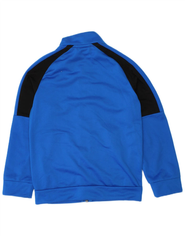 Giacca da ginnastica grafica da ragazzo Puma 5-6 anni Blu Colourblock