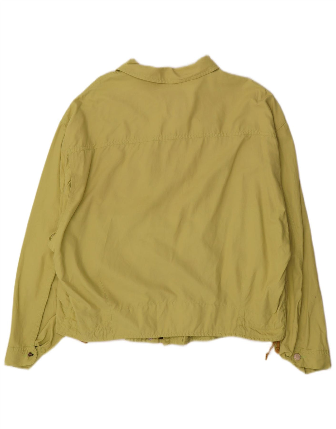 Giubbotto Bomber Oversize Donna Trussardi Jeans IT 44 Verde Medio Poliammide