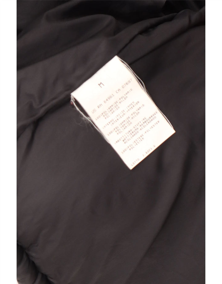 Giacca imbottita oversize corta da donna Sisley UK 14 media nera in poliammide