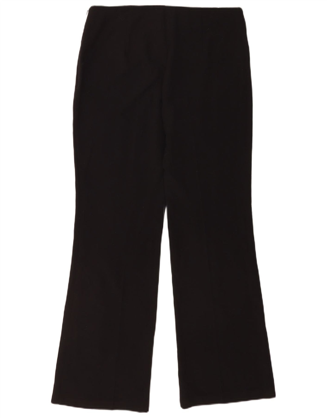 Pantaloni da abito Bootcut da donna Marks & Spencer UK 12 Medio W32 L30 Nero
