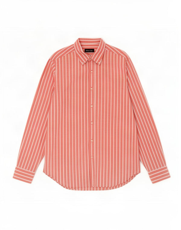 Camicia da uomo Massimo Dutti a righe rosse grandi