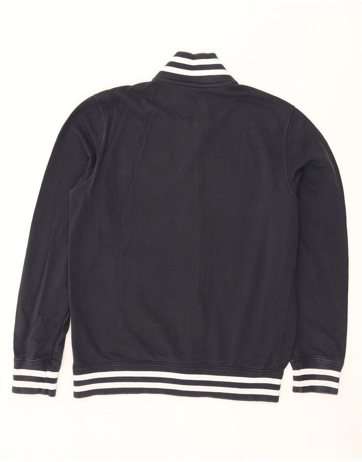 CHAMPION Giacca da tuta da uomo in cotone a righe medie blu navy