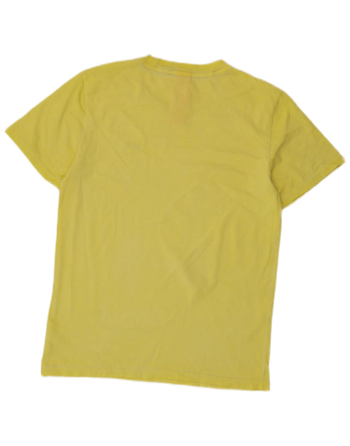 T-shirt da uomo Sun68 Top in cotone giallo medio