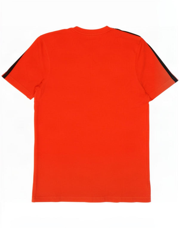 T-shirt Adidas da uomo Top Small rossa in cotone
