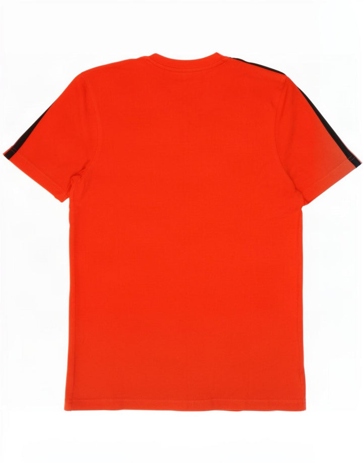 T-shirt Adidas da uomo Top Small rossa in cotone