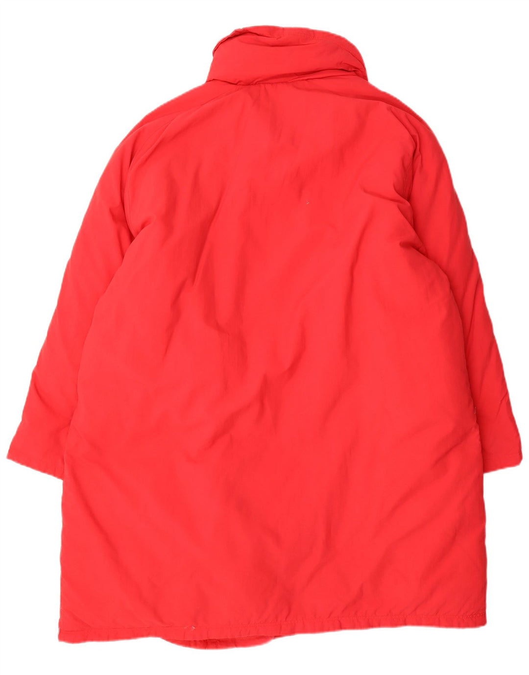 Cappotto imbottito oversize doppio petto da donna Belfe UK 14 Rosso medio