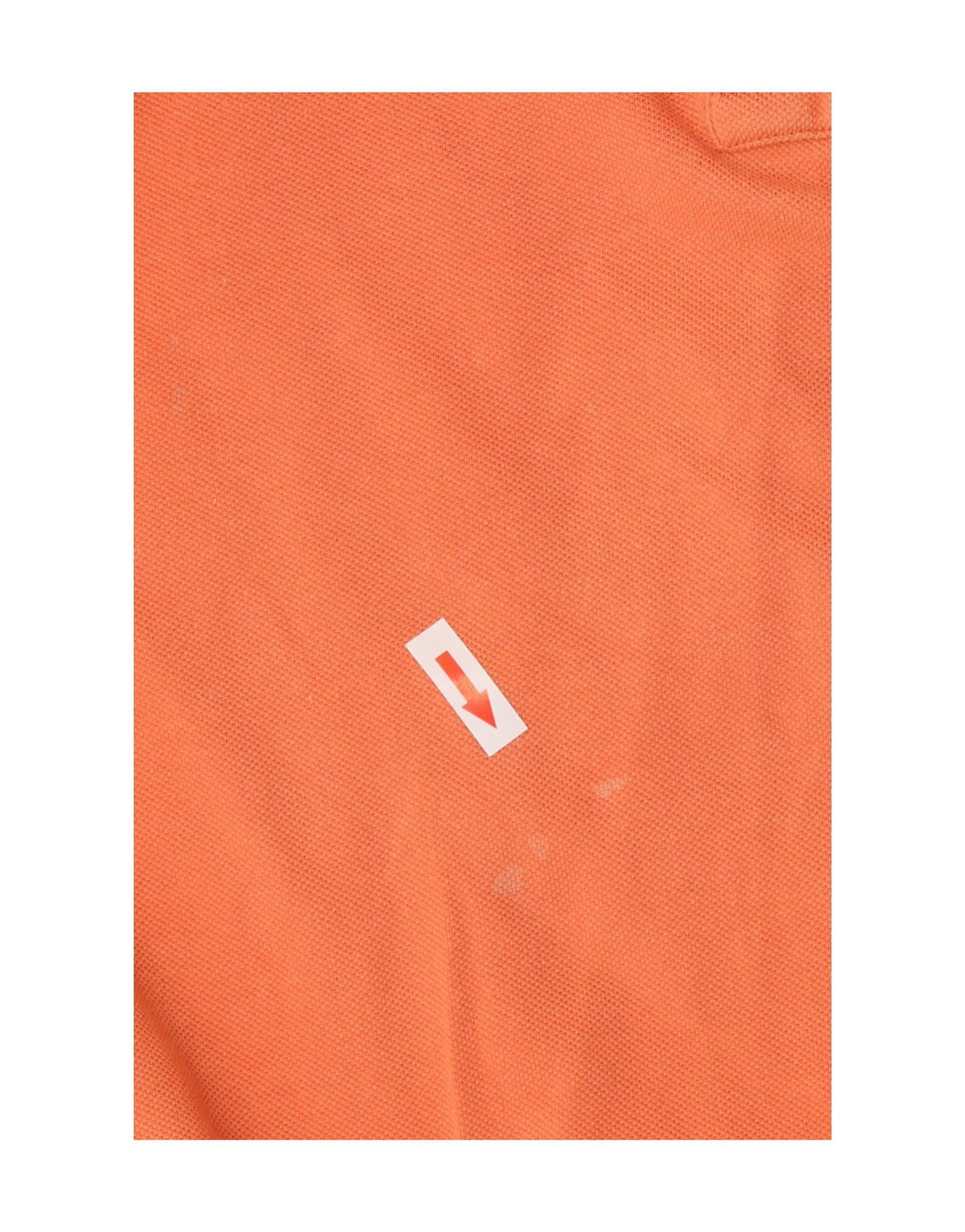 Polo Ralph Lauren da uomo in cotone arancione medio
