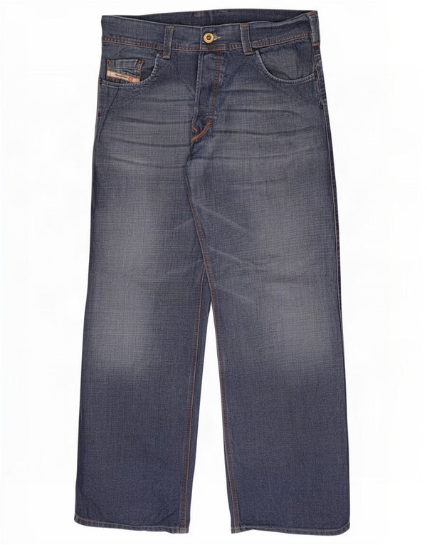 Jeans larghi da uomo Diesel W33 L30 cotone blu
