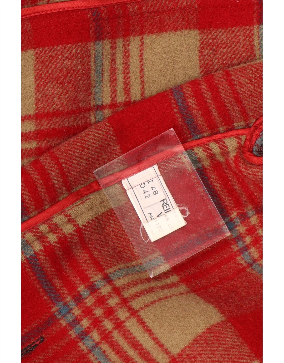 Montgomery Donna VINTAGE IT 48 XL Rosso Lana