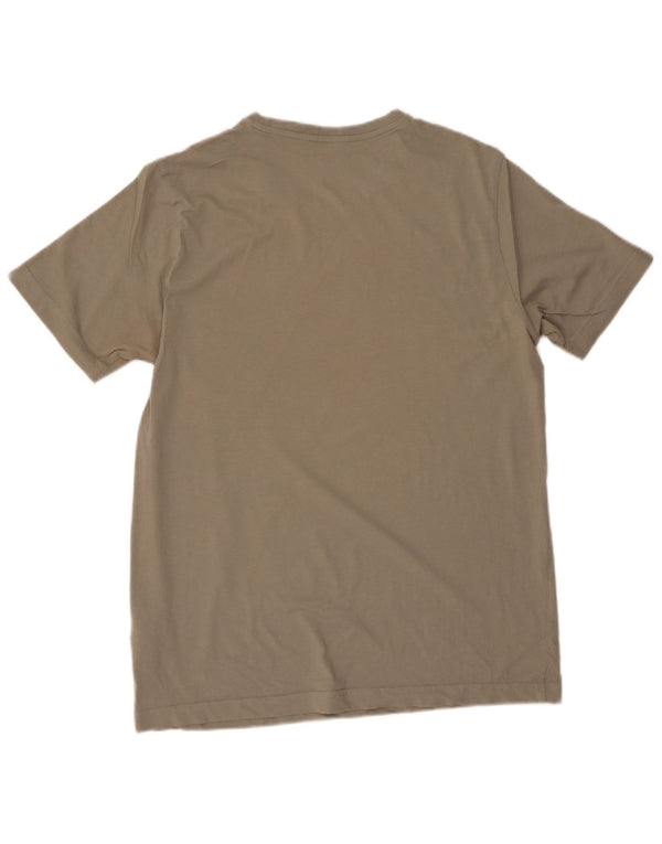 T-shirt grafica da uomo Puma in cotone beige medio