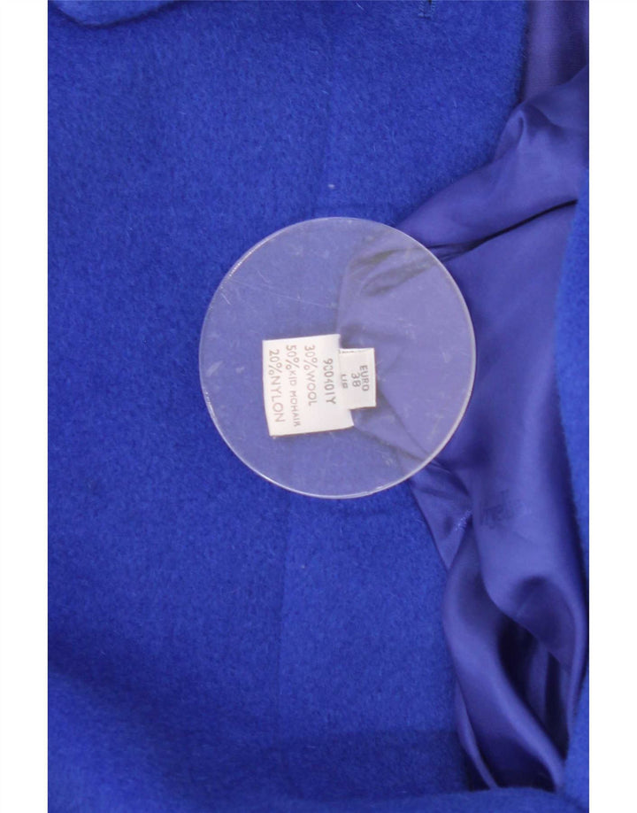 Soprabito oversize da donna Viyella UK 12 Mohair blu medio