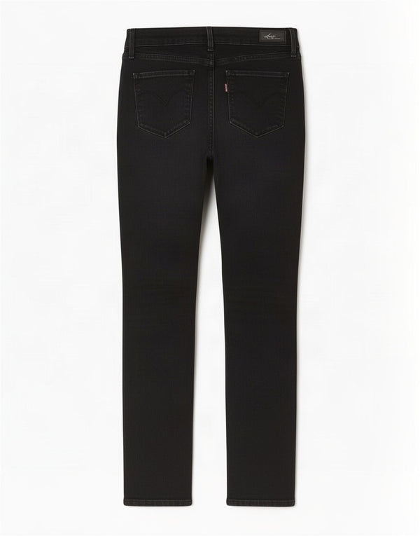 Jeans slim da donna Levi's W30 L32 cotone nero