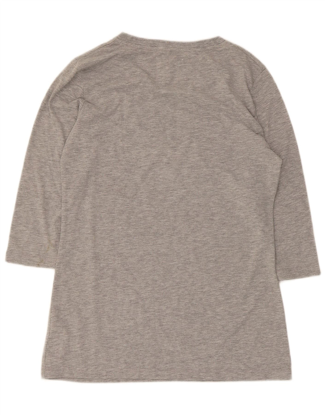 Top tunica con maniche a 3/4 con grafica da donna Timberland UK 12 Cotone grigio medio