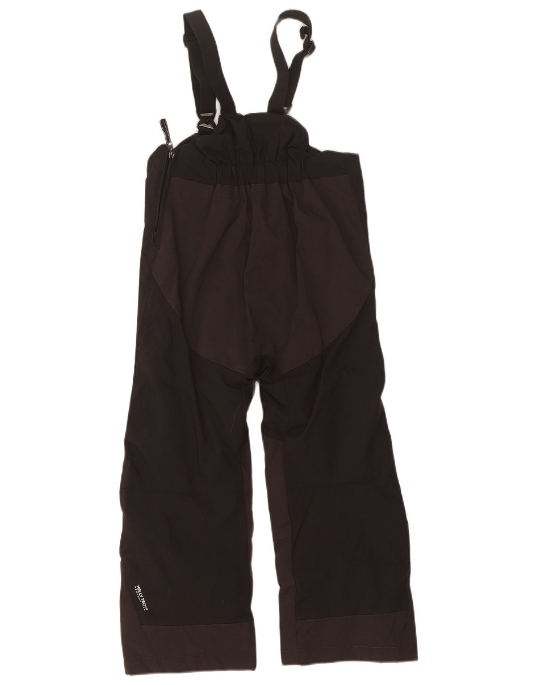Pantaloni da sci con salopette grafica da bambino Helly Hansen 5-6 anni in poliammide nero