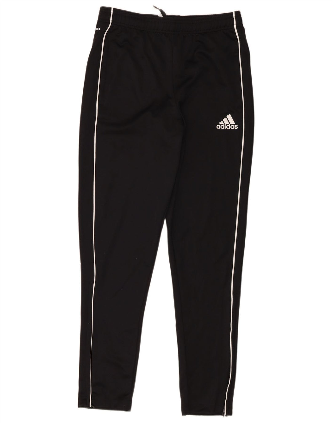 Pantaloni della tuta Adidas Aeroready da ragazzo 13-14 anni in poliestere nero