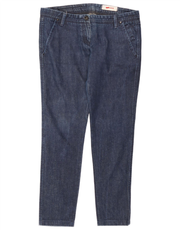 Jeans slim da donna Gas W30 L29 cotone blu navy