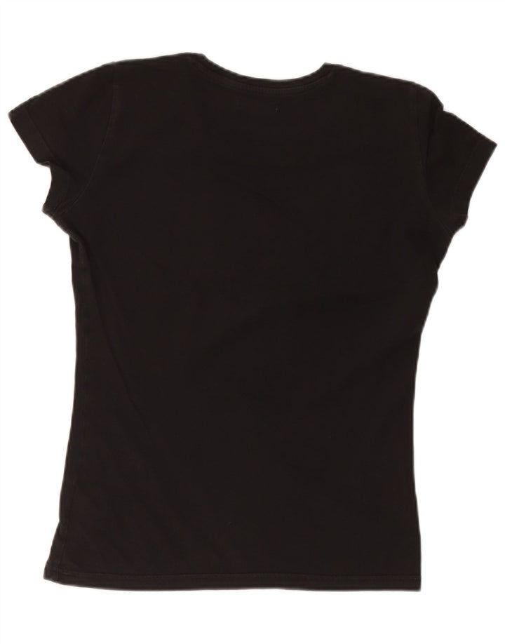 T-shirt grafica da donna Adidas Top EU 36 piccola nera