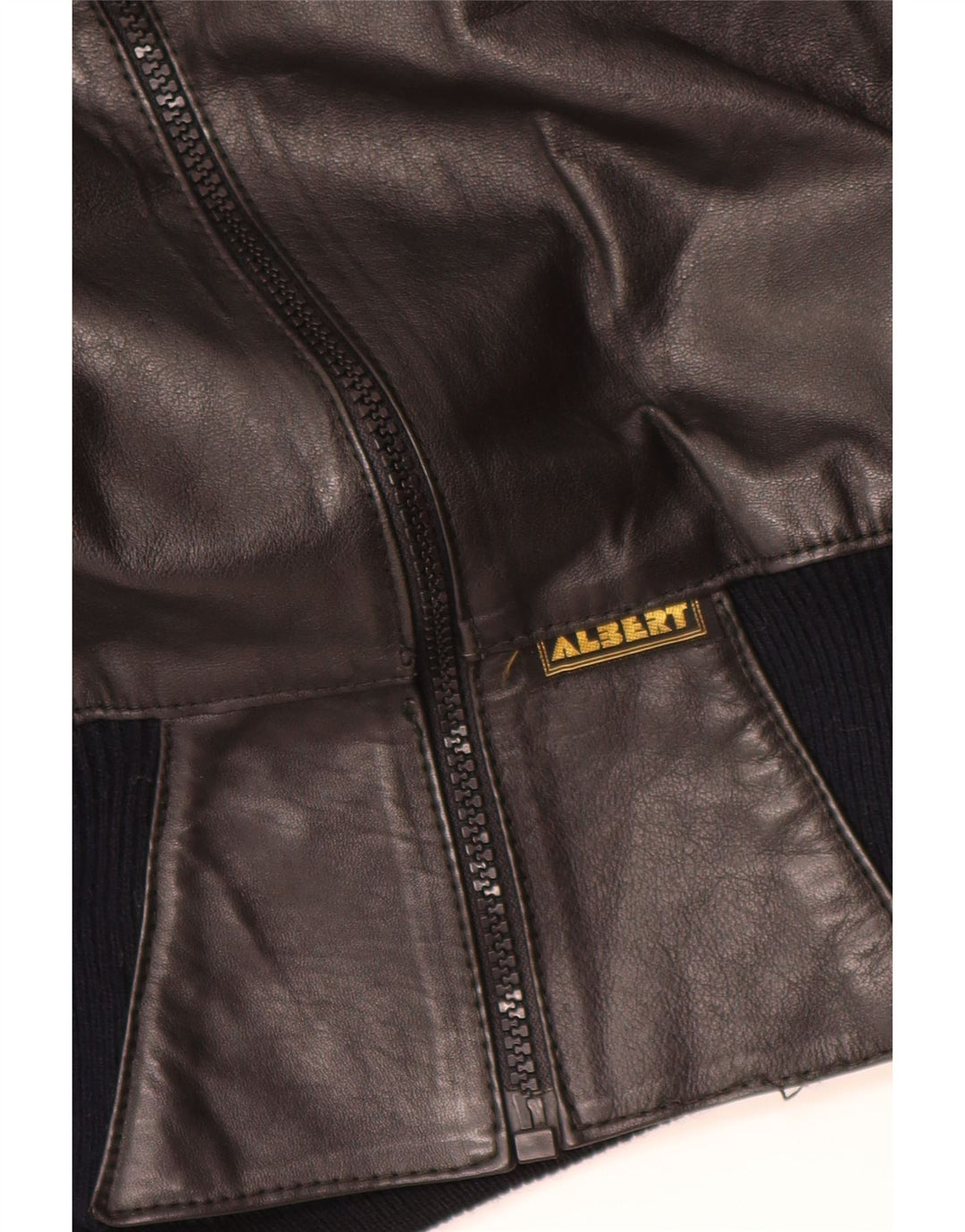 Giacca in pelle da donna Albert UK 16 grande marrone