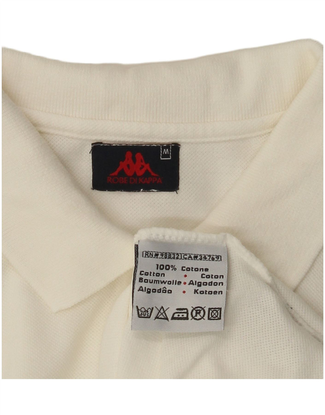 Polo senza maniche da donna KAPPA UK 12 cotone bianco medio