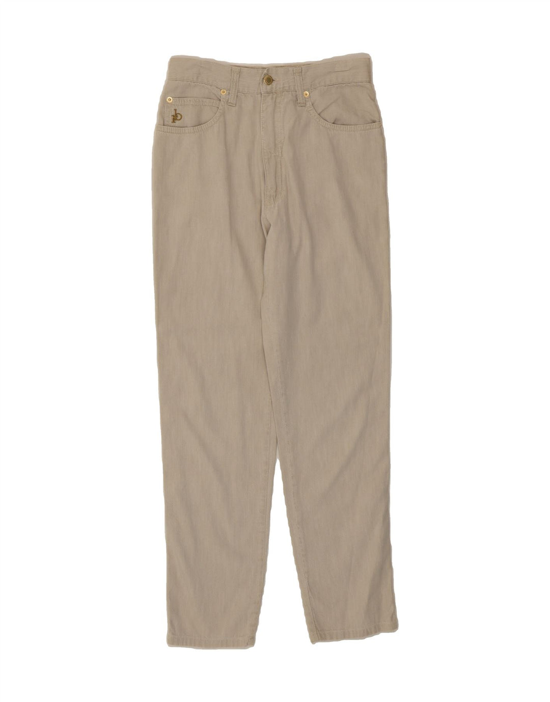 ROCCOBAROCCO Womens Slim Casual Trousers IT 44 Medium W28 L28 Grey Cotton Vintage Roccobarocco and Second-Hand Roccobarocco from Messina Hembry 