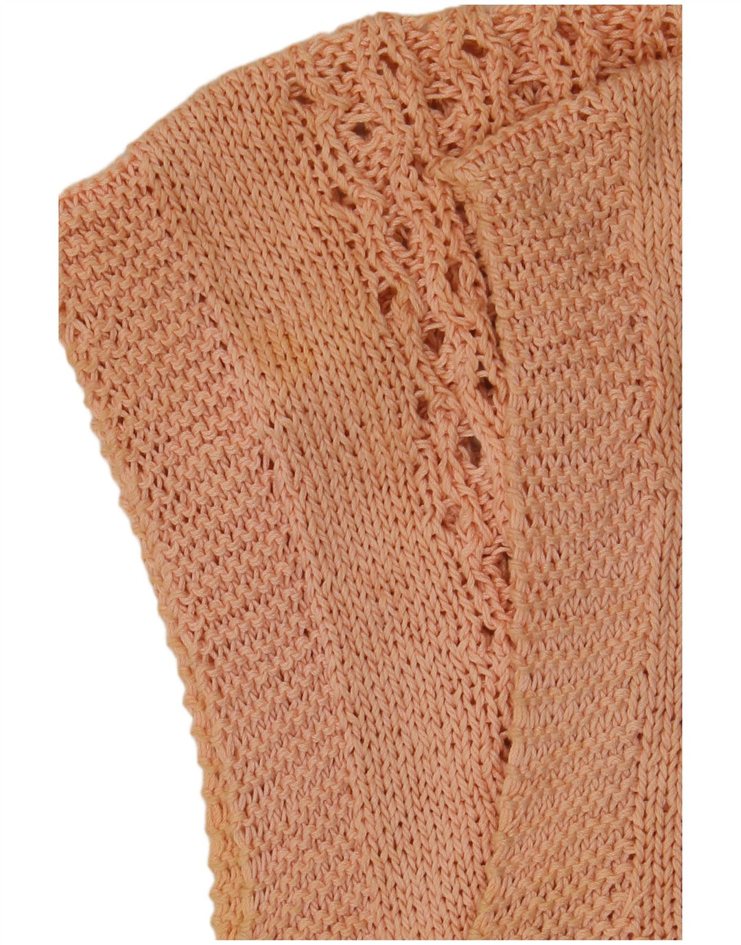 Canotta corta da donna vintage UK 12 rosa medio