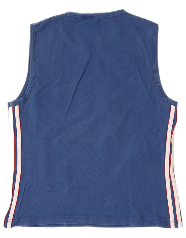 Canotta da uomo Adidas UK 36/38 piccolo cotone blu