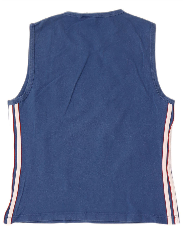 Canotta da uomo Adidas UK 36/38 piccolo cotone blu