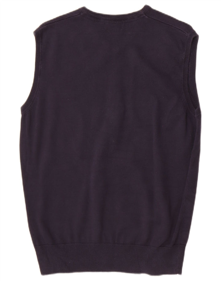 Canotta da uomo Marina Militare Canotta media in cotone blu navy