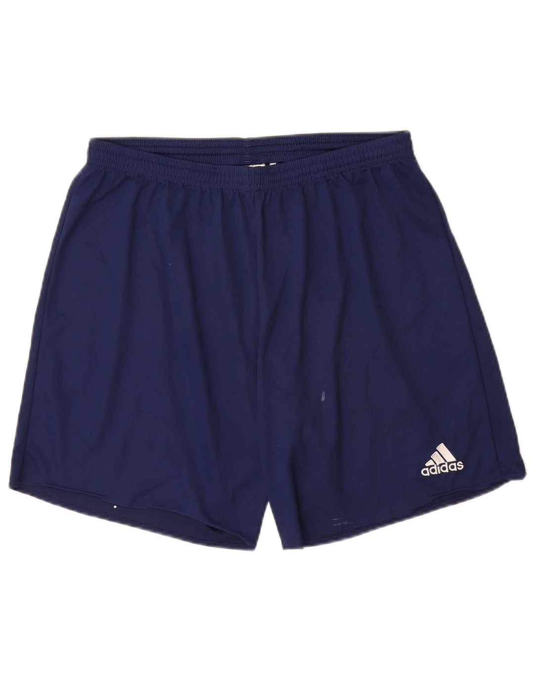 ADIDAS Mens Climalite Sport Shorts Large Navy Blue Polyester