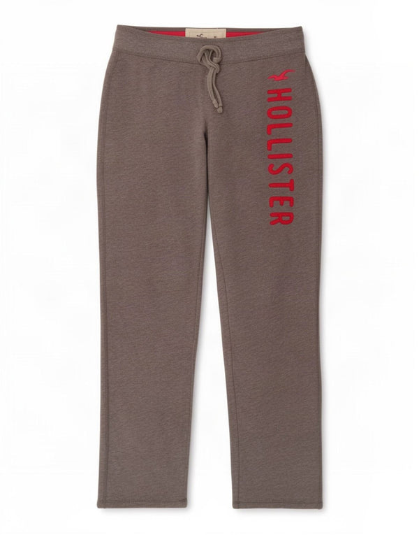 Pantaloni da tuta Hollister Graphic da donna UK 14 Grigio medio