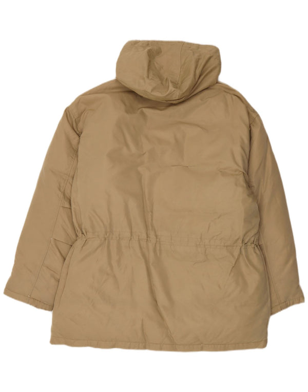 Cappotto imbottito ampio con cappuccio da uomo Slam UK 38 Nylon beige medio