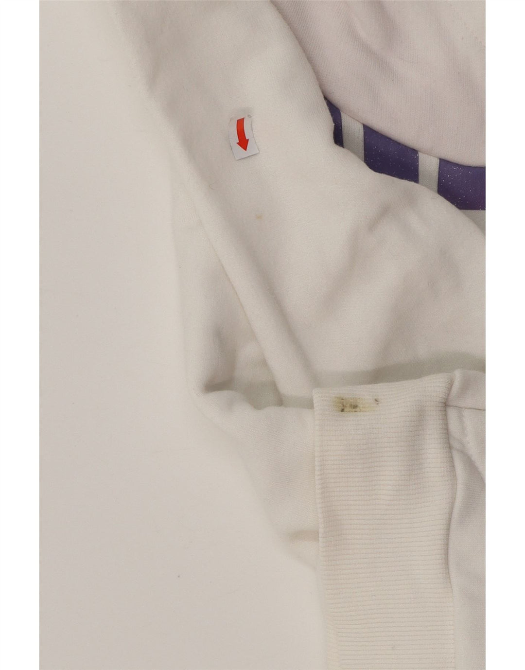 Felpa con cappuccio grafica da donna PUMA UK 8 piccola in cotone bianco