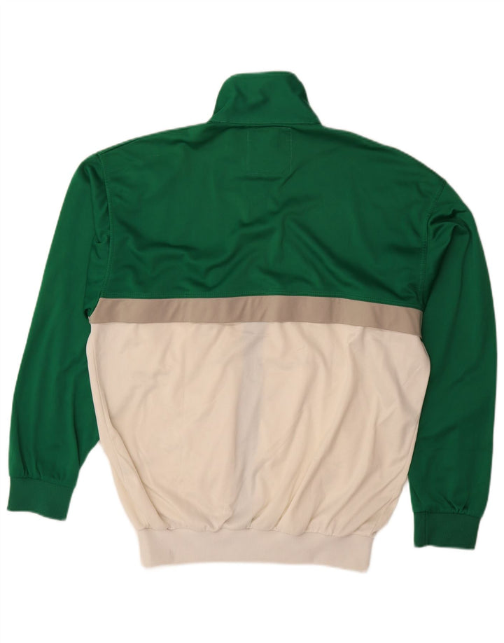 Giacca da tuta da uomo Kappa Large verde color block