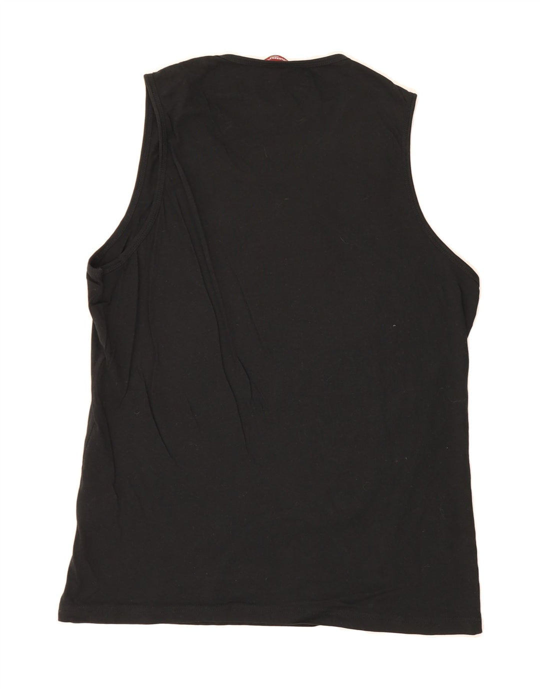CARRERA Mens Vest Top Large Black Cotton Vintage Carrera and Second-Hand Carrera from Messina Hembry 