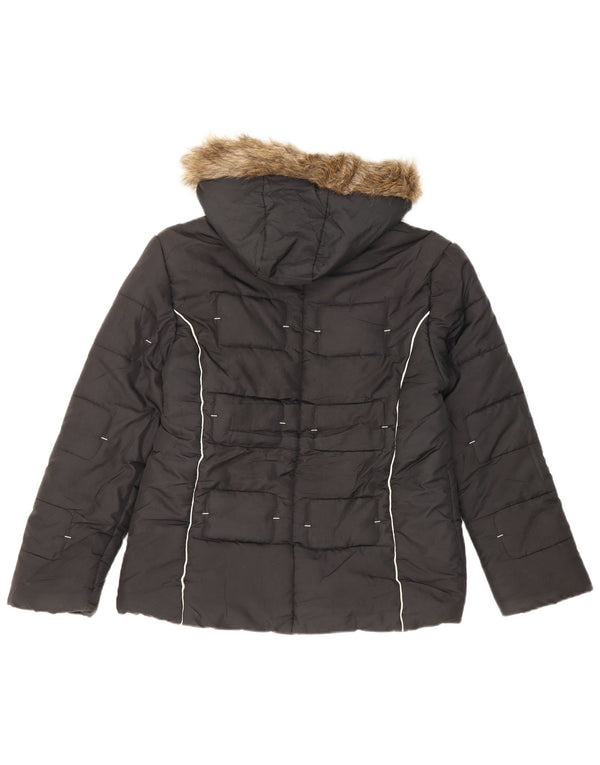 Giacca imbottita con cappuccio Columbia Vertex da donna UK 4 XS Nera